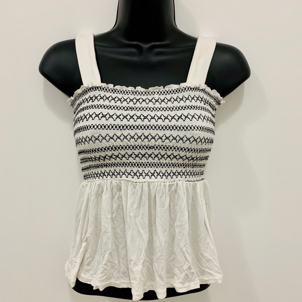 White tank top
